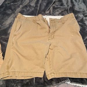 Old Navy 36 waist khaki shorts